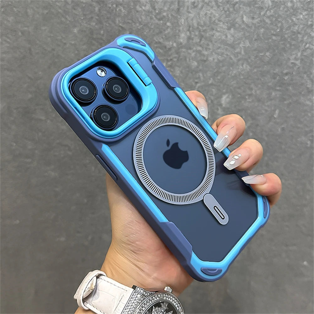 Shockproof Armor Stand Case for iPhone