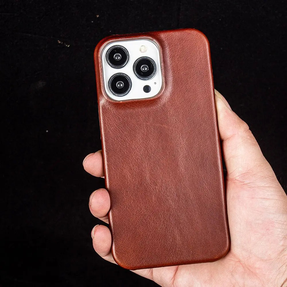 Luxury Leather Case for iPhone