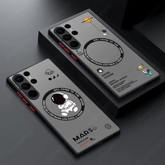 Magnetic Magsafe Astronaut Case for Samsung Galaxy