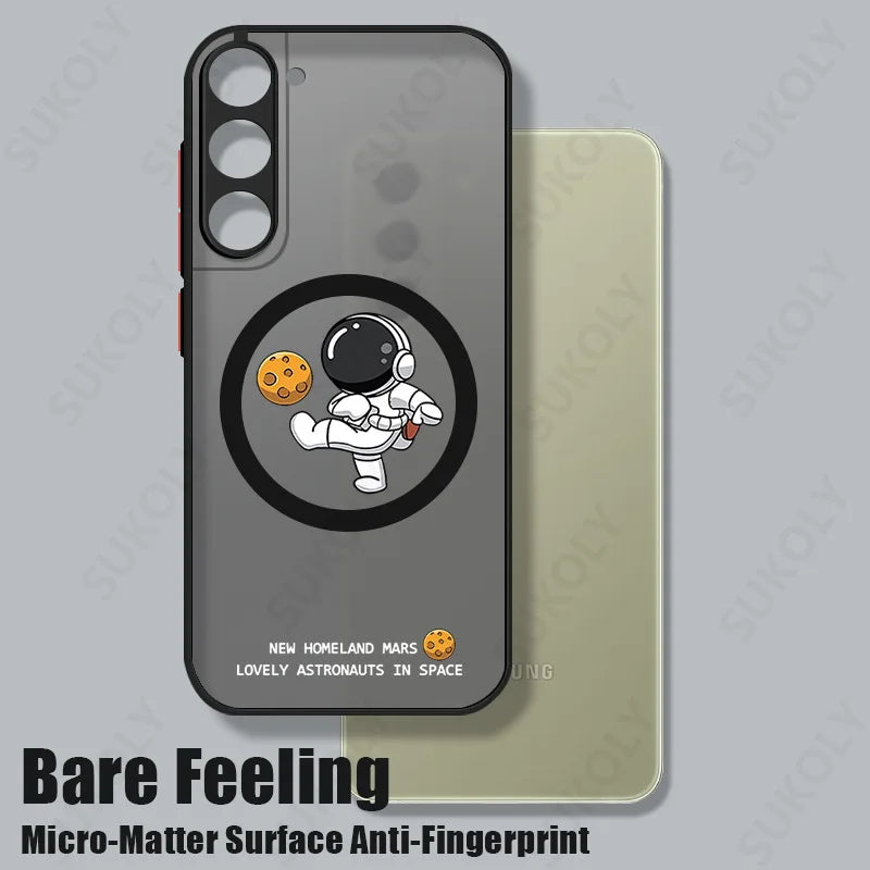 Magnetic Magsafe Astronaut Case for Samsung Galaxy