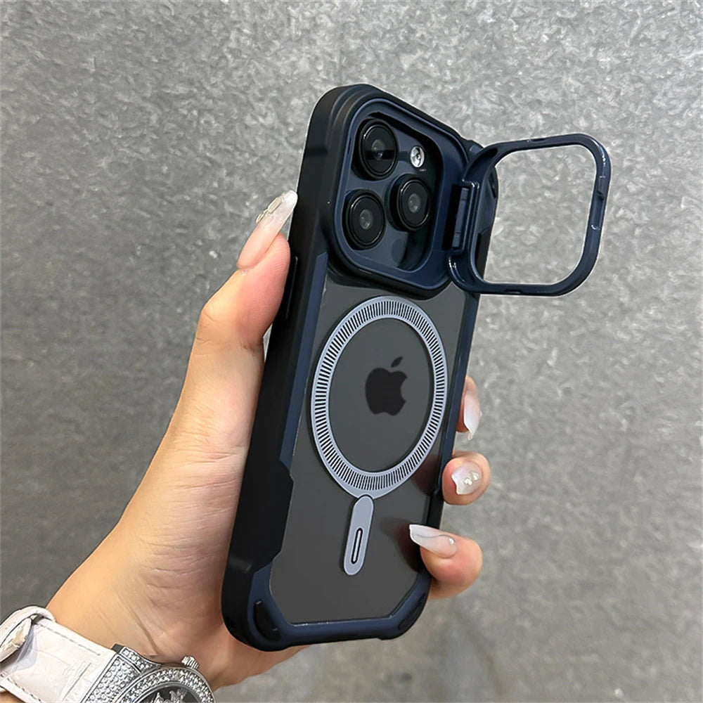 Shockproof Armor Stand Case for iPhone
