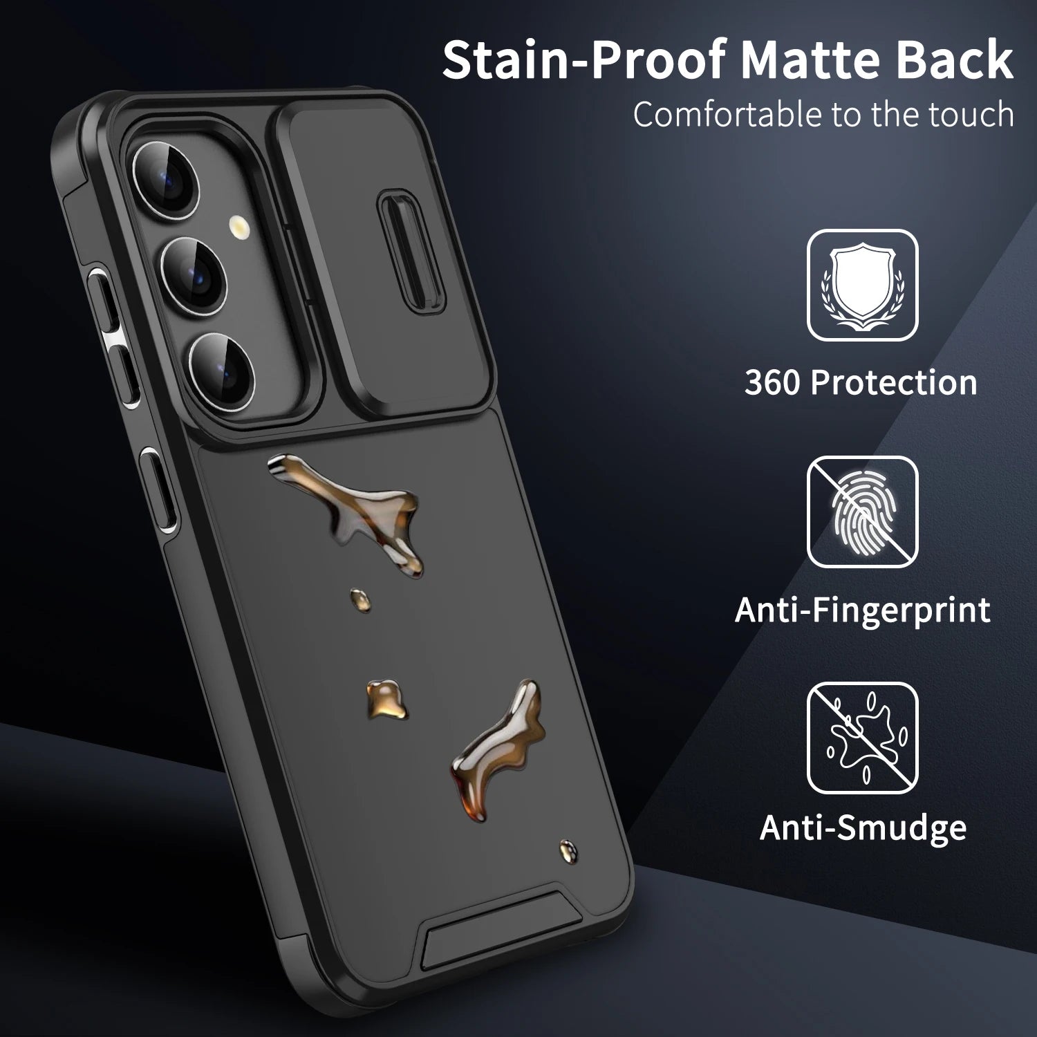 Slide Camera Cover Case for Samsung Galaxy - CaseifyTrend