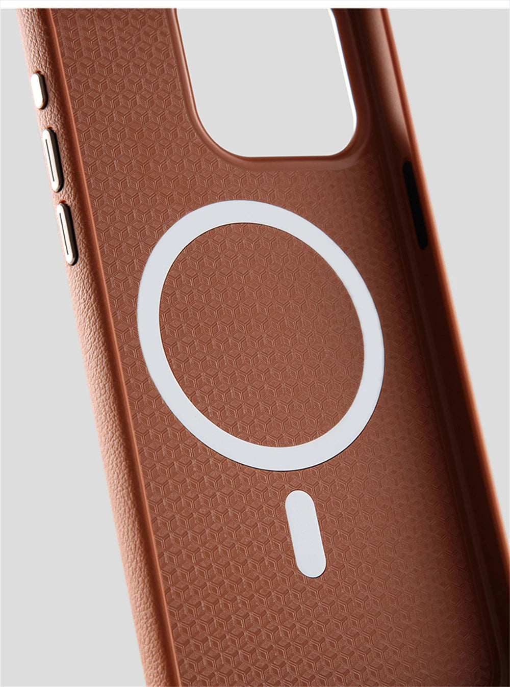 Luxury PU Leather Magnetic Case for iPhone