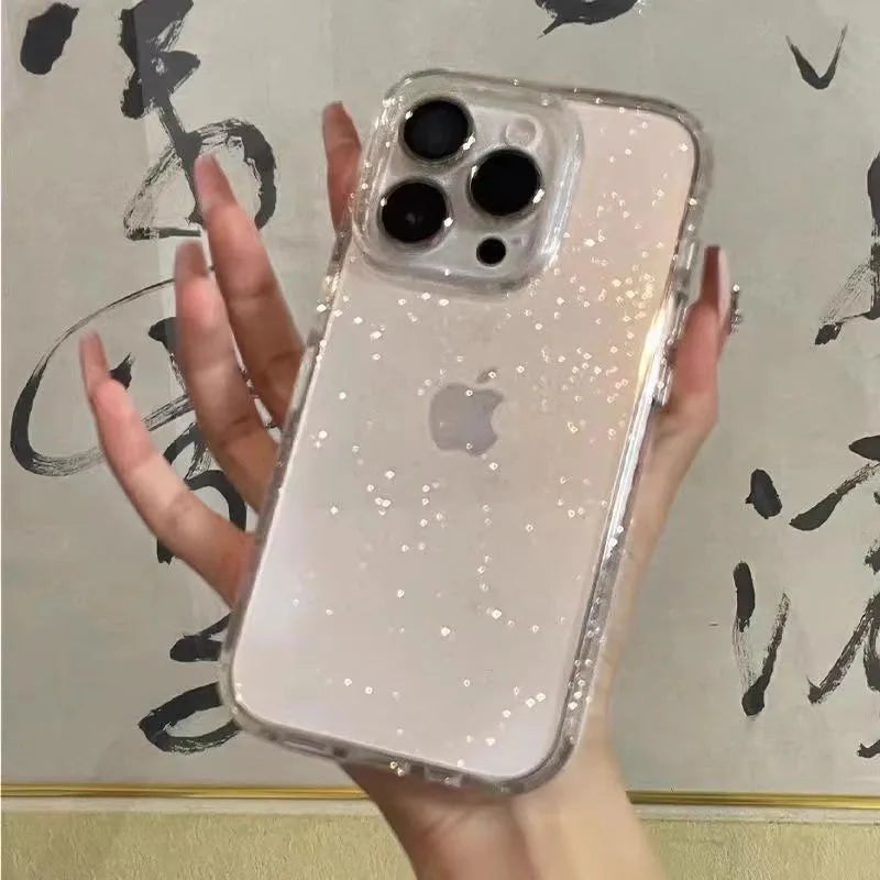 Luxury Bling Glitter Clear Case for iPhone - CaseifyTrend