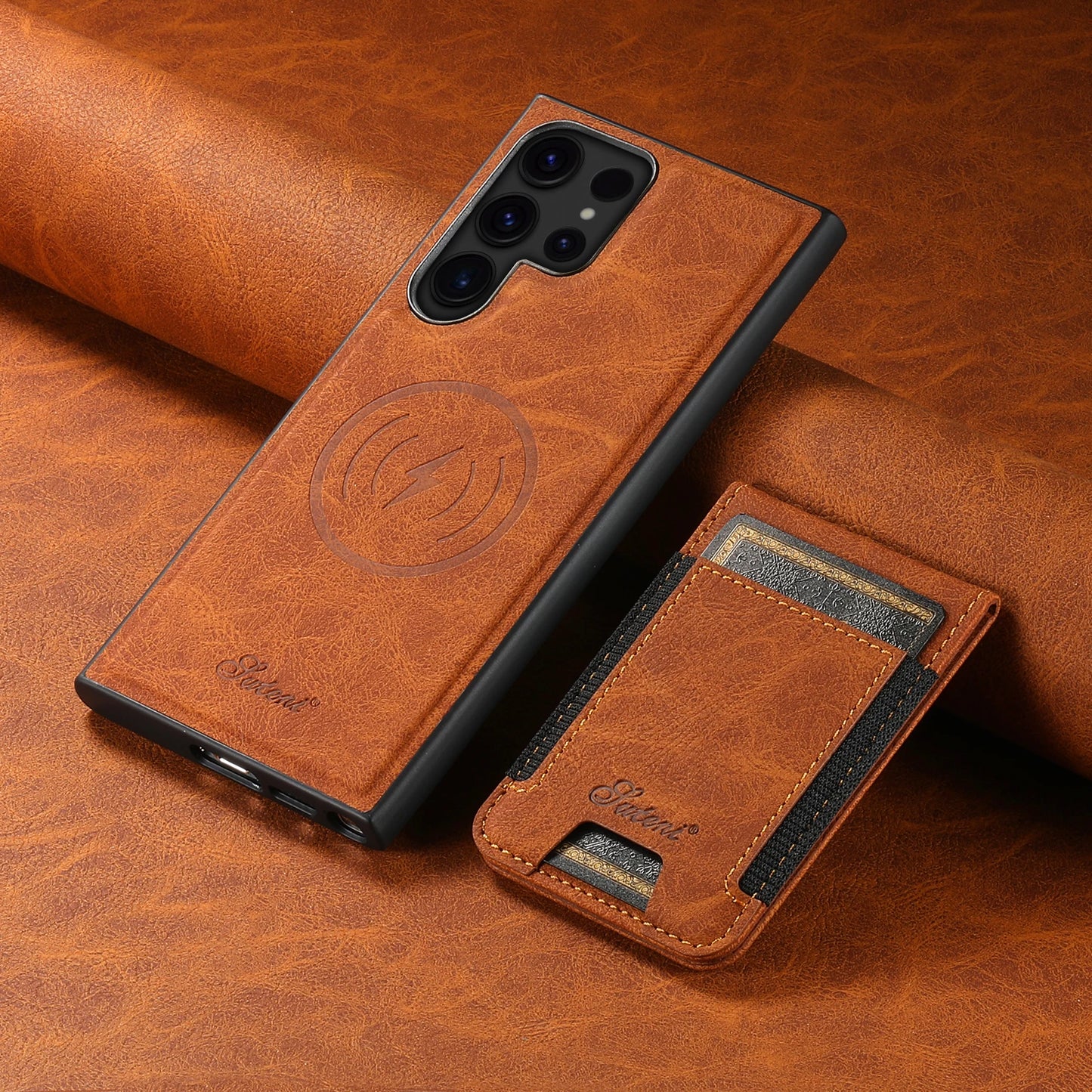 Leather Wallet Phone Case with Card Holder - CaseifyTrend