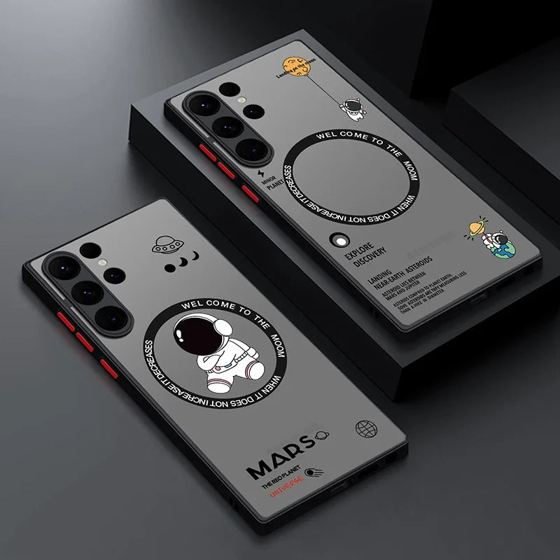 Magnetic Magsafe Astronaut Case for Samsung Galaxy