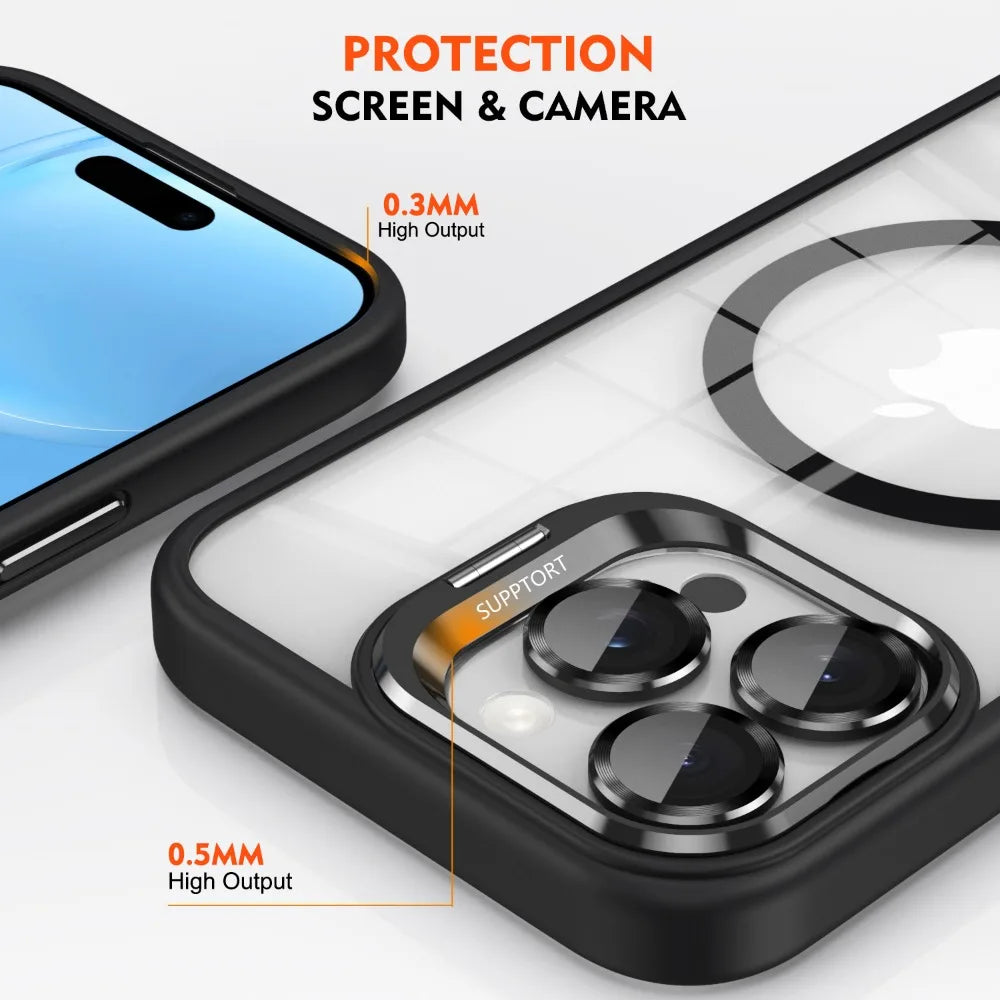 Luxury Magnetic Shockproof Case for iPhone - CaseifyTrend