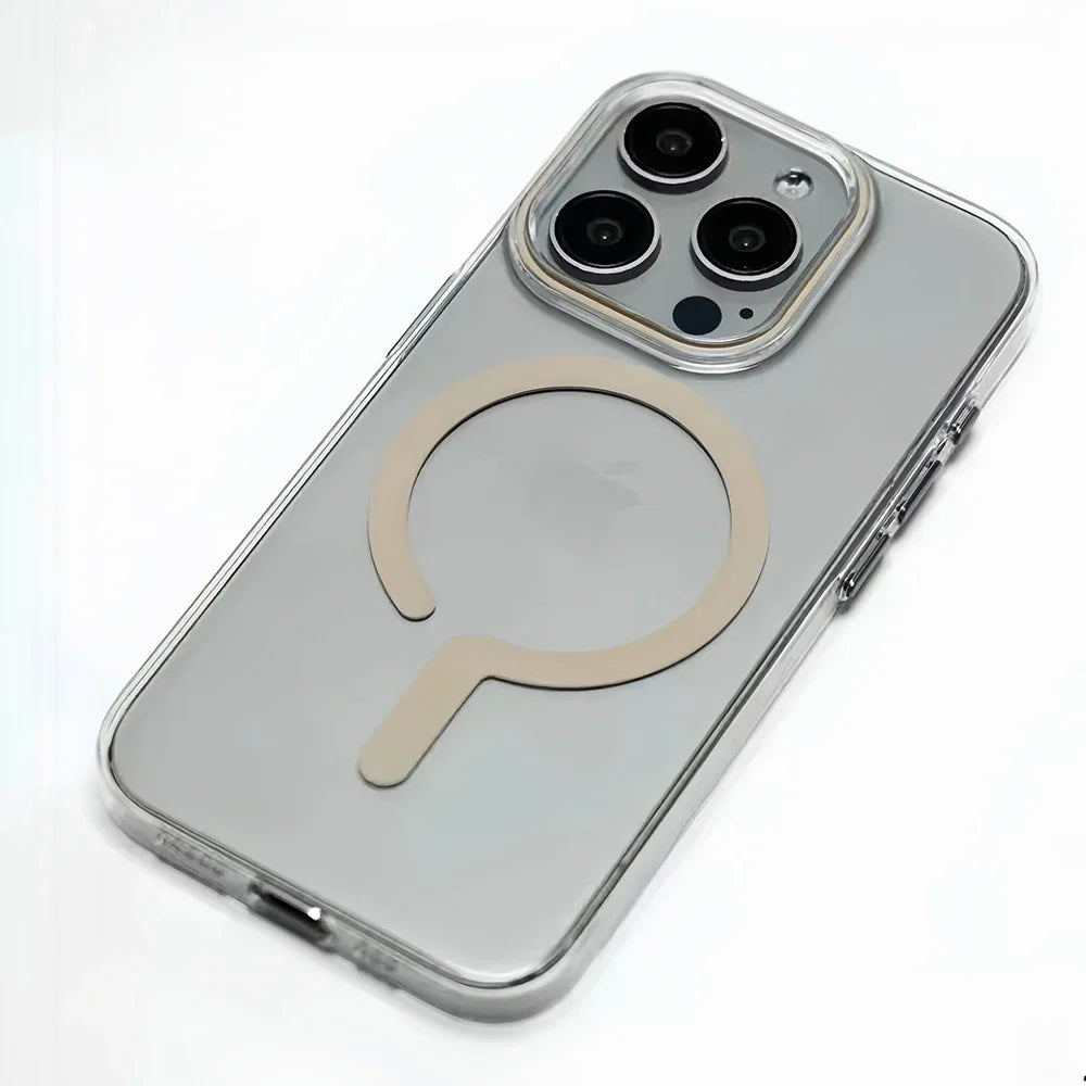 Titanium Gray MagSafe Shockproof Case for iPhone - CaseifyTrend