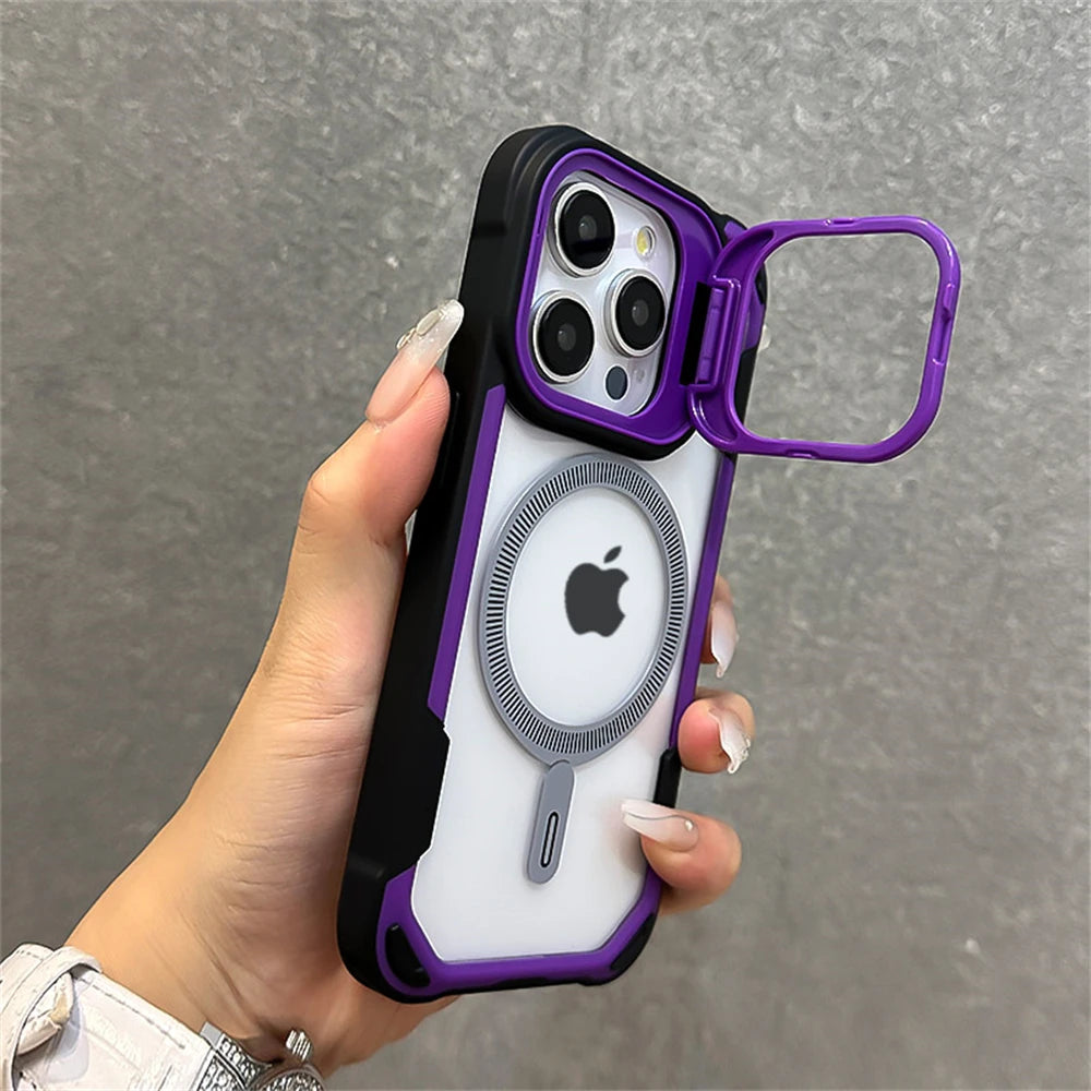 Shockproof Armor Stand Case for iPhone
