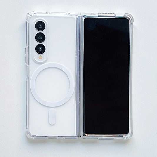 Magsafe Transparent Shockproof Case for Samsung Z Fold