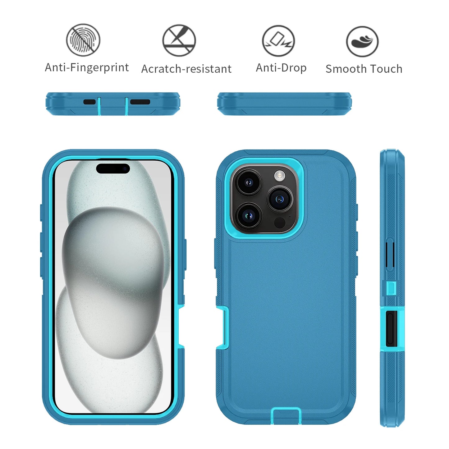 Armor Shockproof Defender Case for iPhone