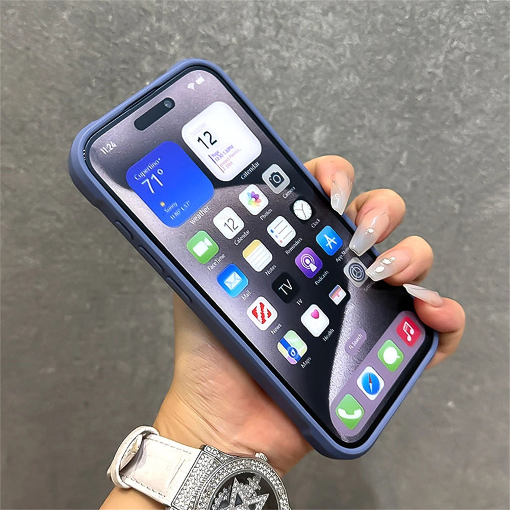 Shockproof Armor Stand Case for iPhone