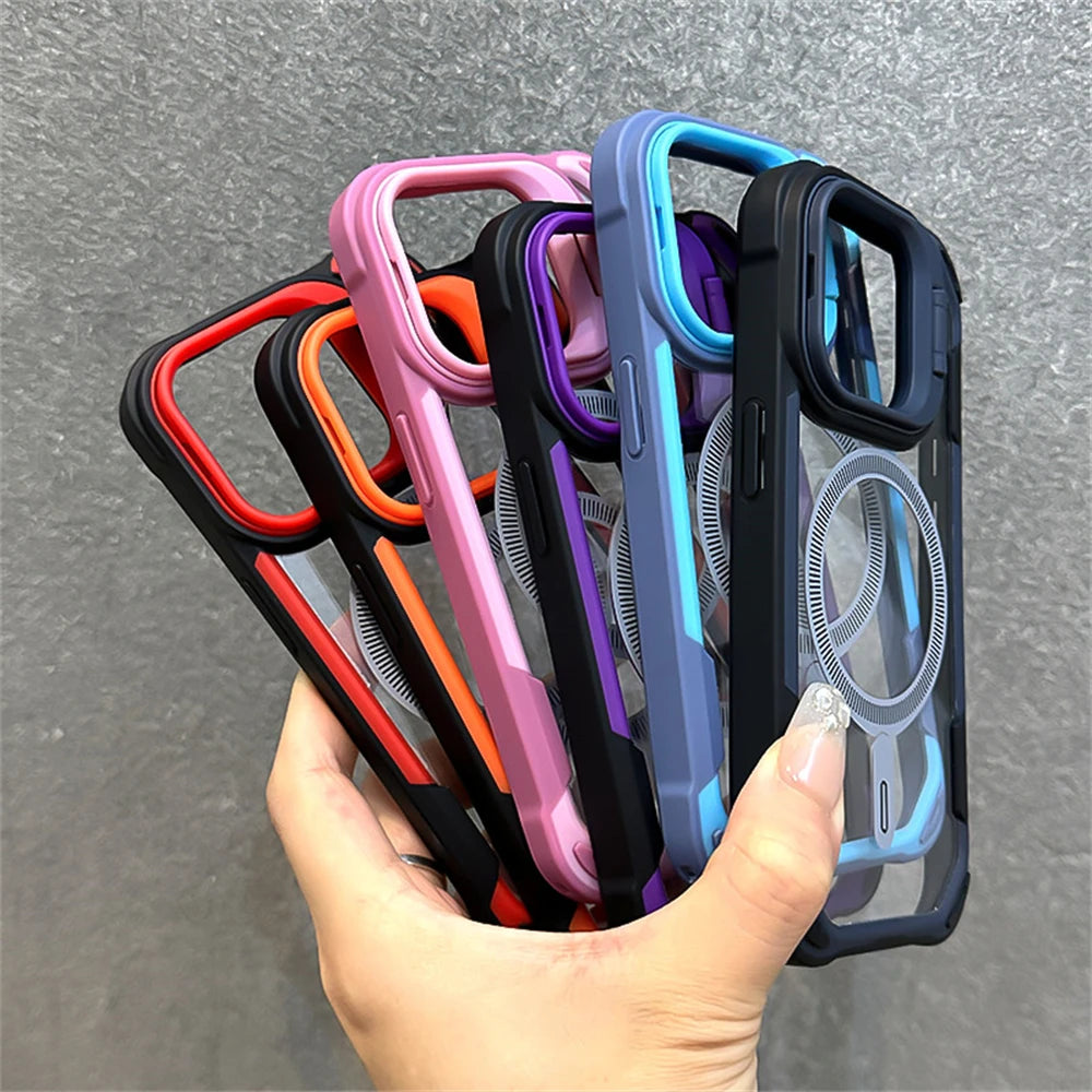 Shockproof Armor Stand Case for iPhone