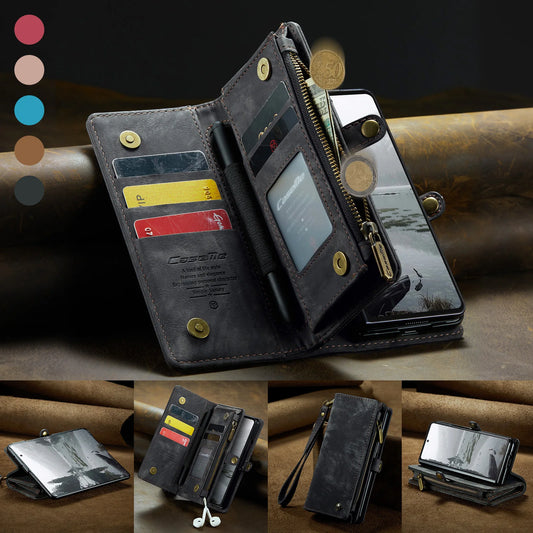 PU Leather Wallet Flip Case with Card Holder for Samsung Z Fold
