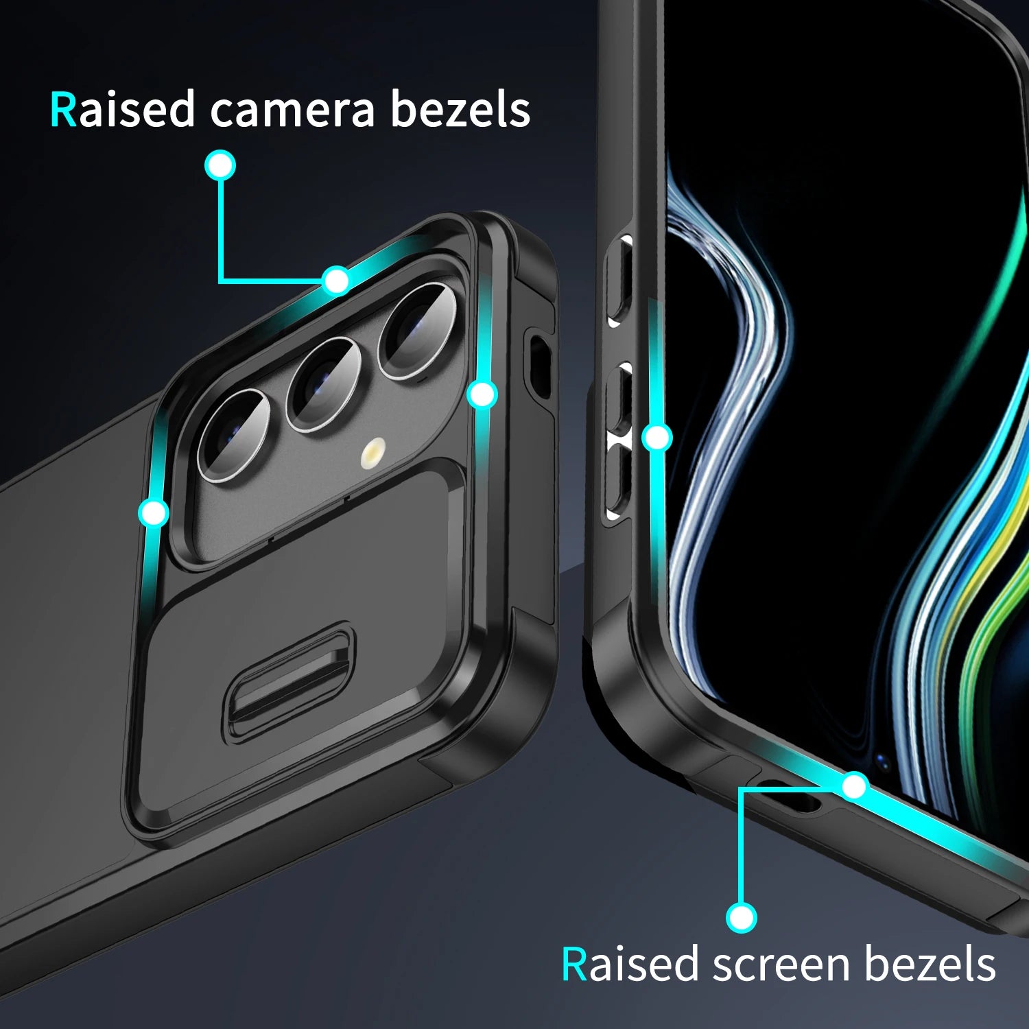 Slide Camera Cover Case for Samsung Galaxy - CaseifyTrend