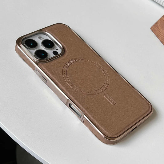 Luxury Business Leather Case for iPhone