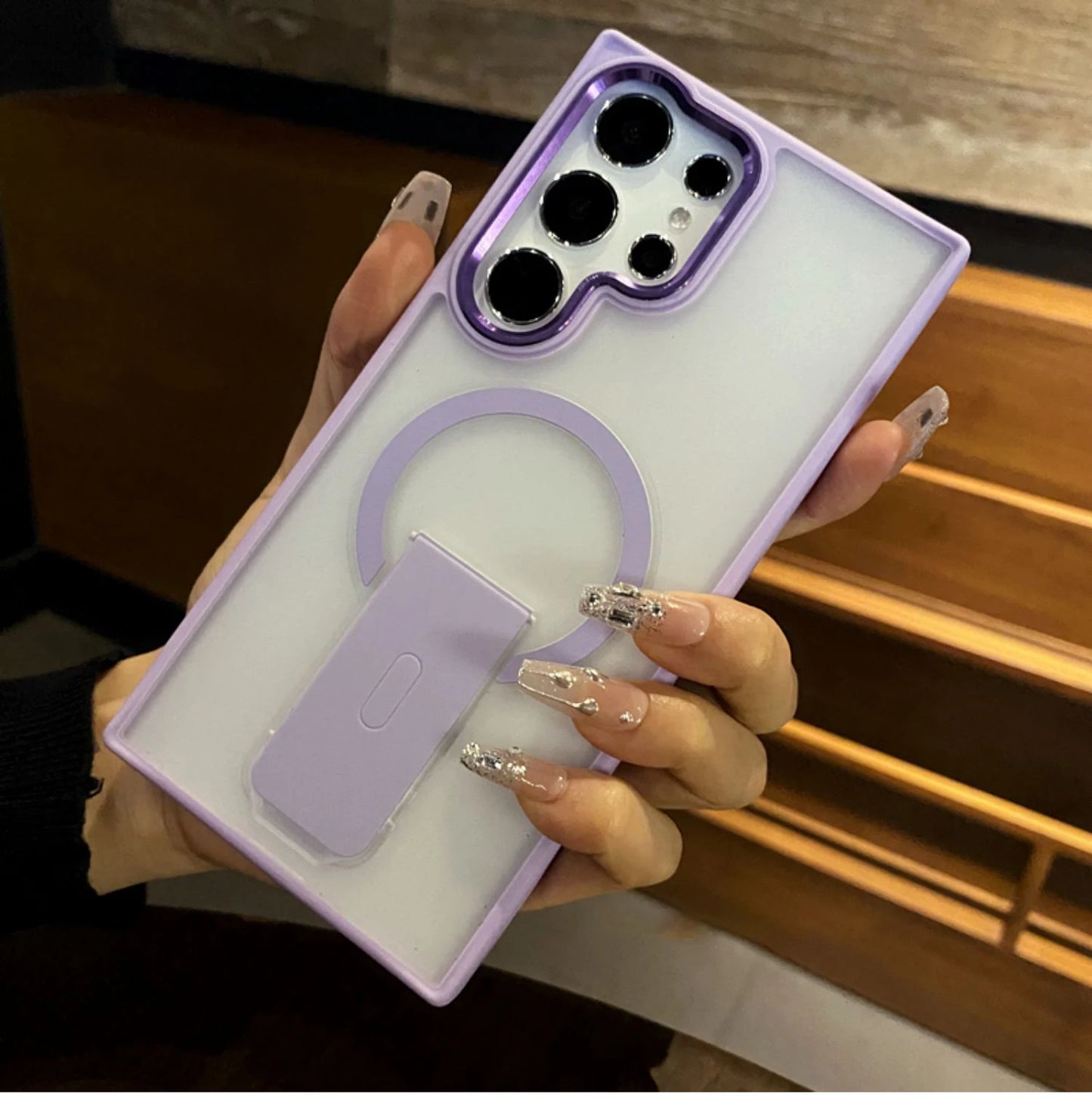 Kickstand Bracket Magsafe Case for Samsung Galaxy - CaseifyTrend
