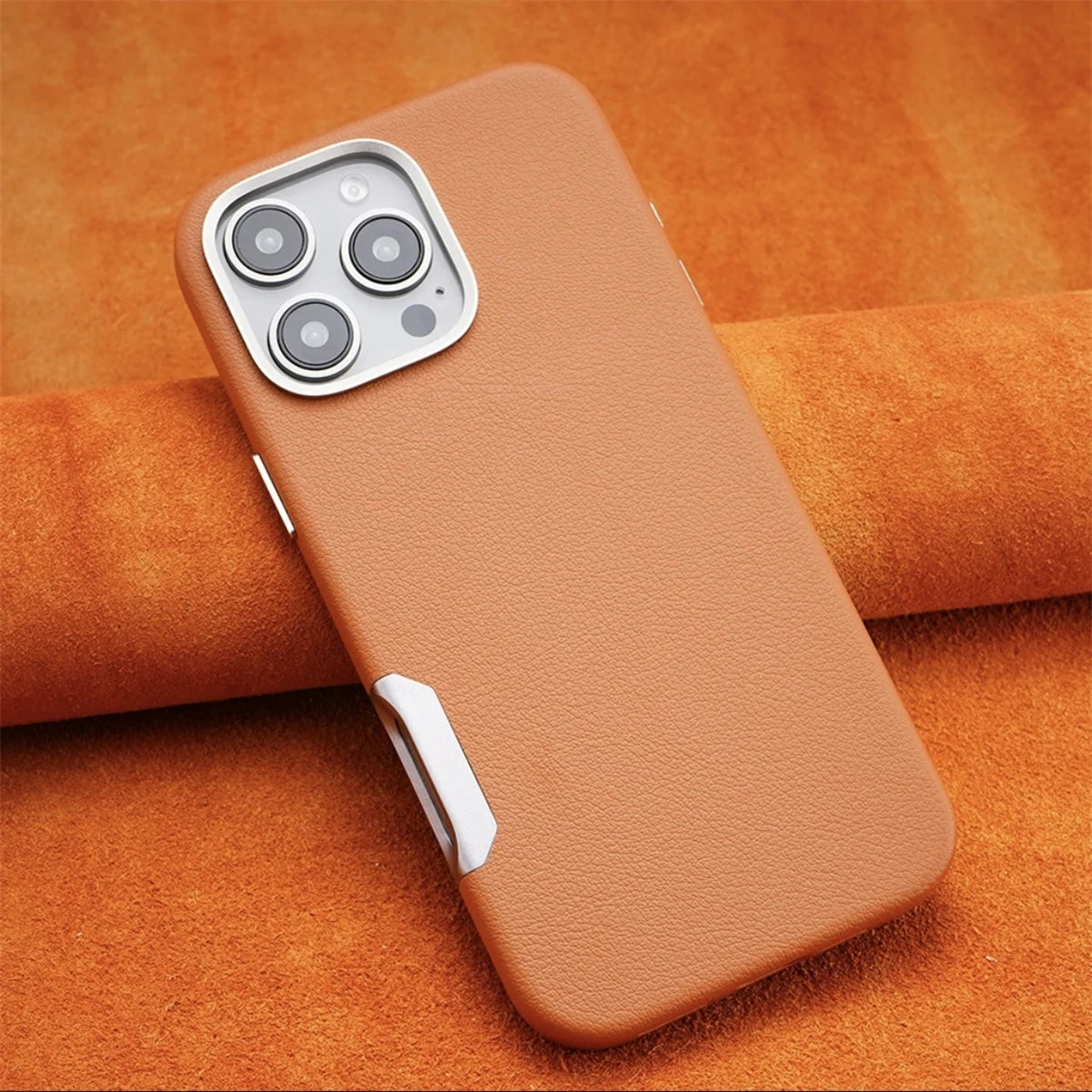 Luxury Leather MagSafe Case for iPhone