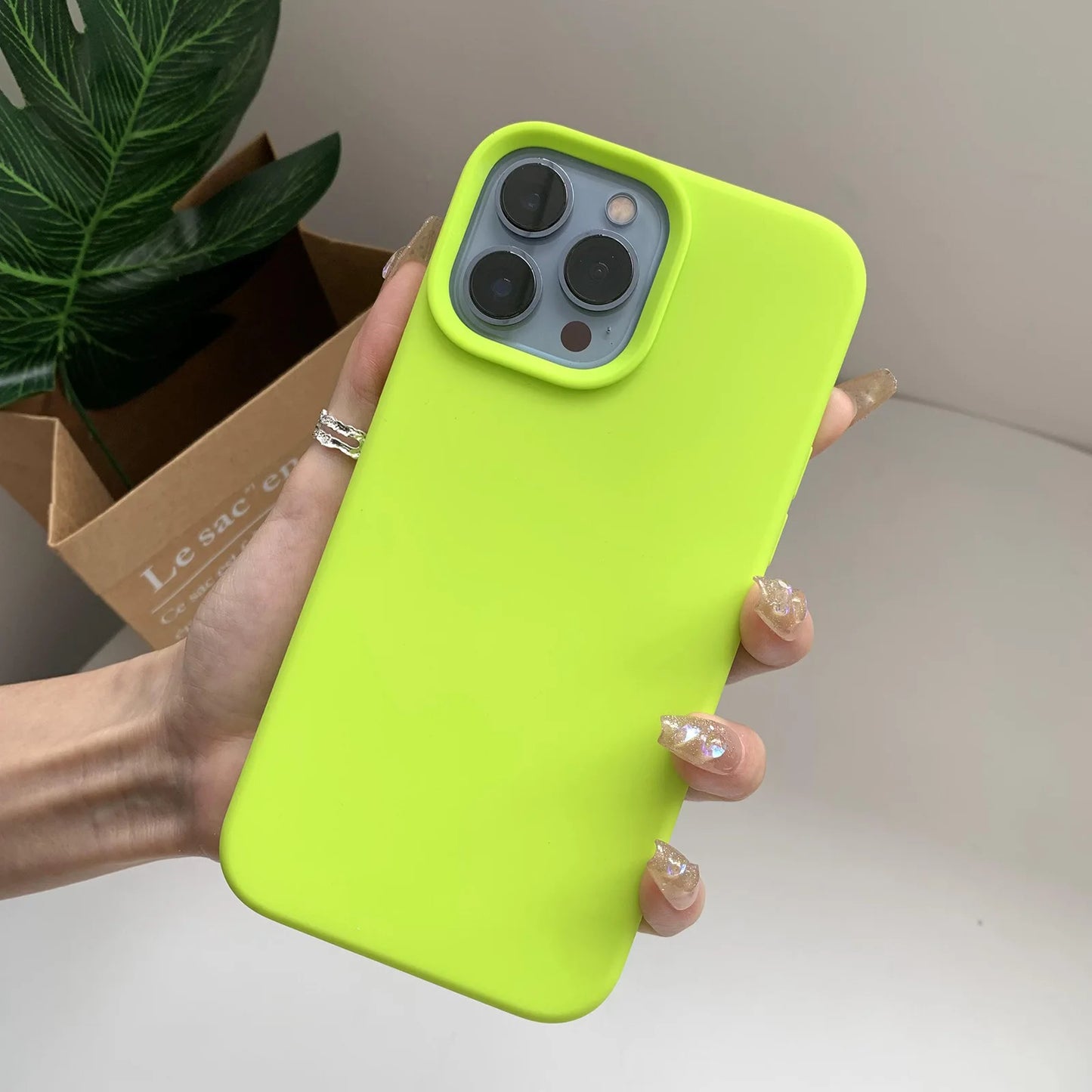 Liquid Silicone Protective Case for iPhone - CaseifyTrend