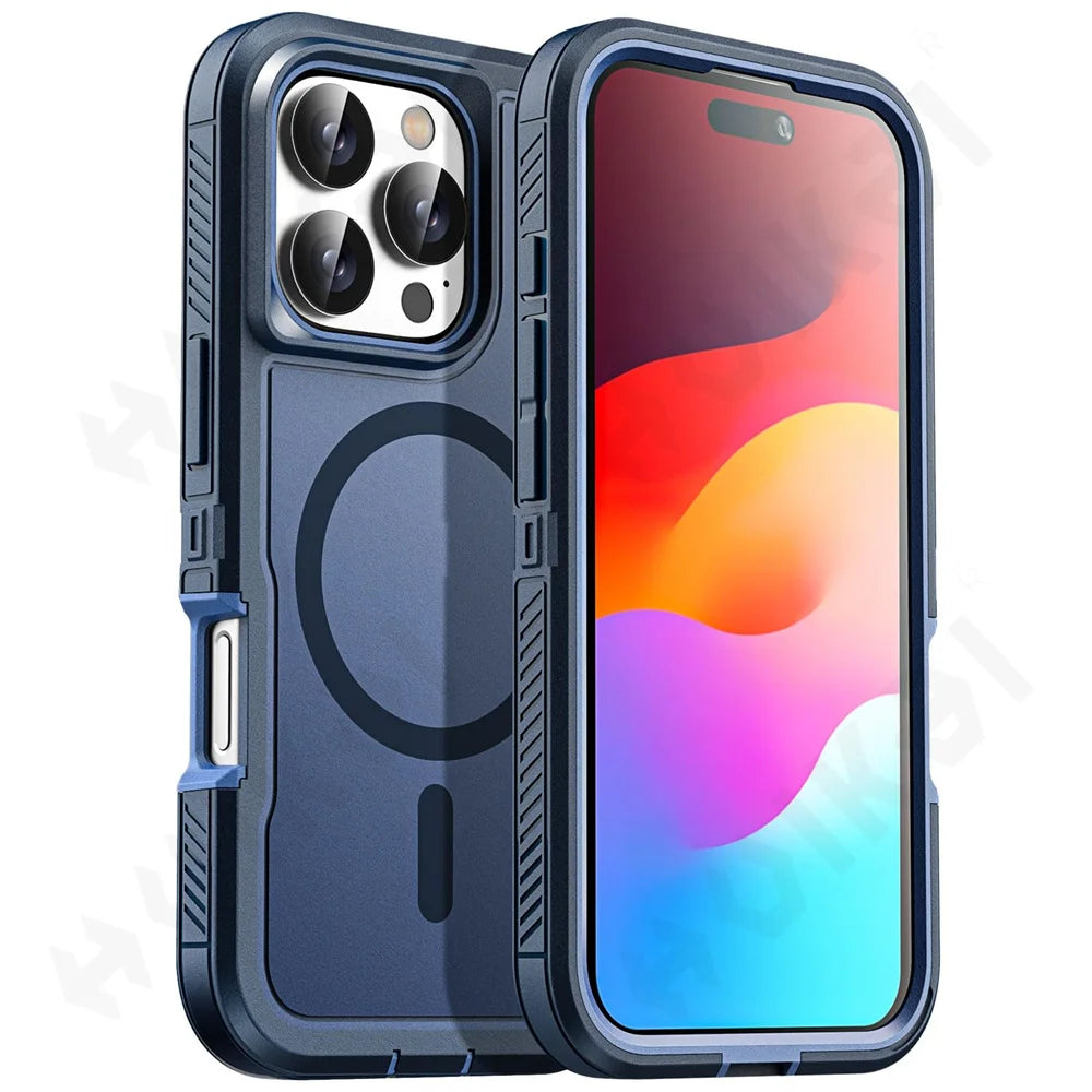 Heavy Duty Kickstand Case for iPhone