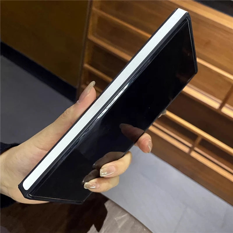Luxury Matte Leather Magnetic Case for Samsung Galaxy