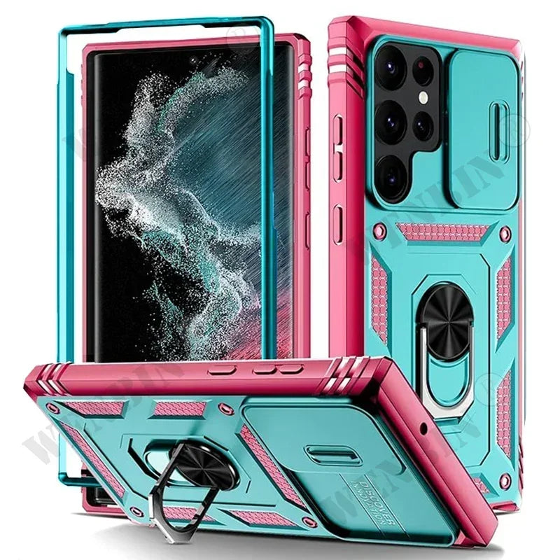 Heavy Duty Kickstand Case for Samsung Galaxy