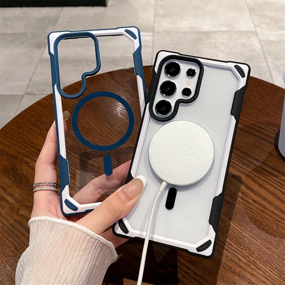 Contrast Color Magnetic Case for Samsung