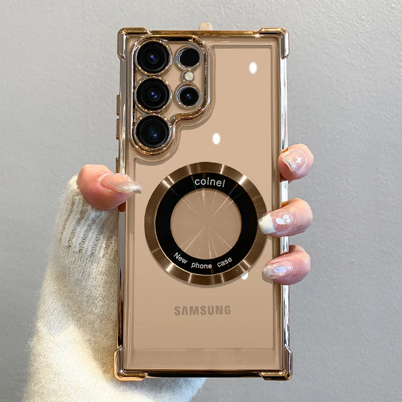 Luxury Plating Magnetic Case for Samsung Galaxy - CaseifyTrend