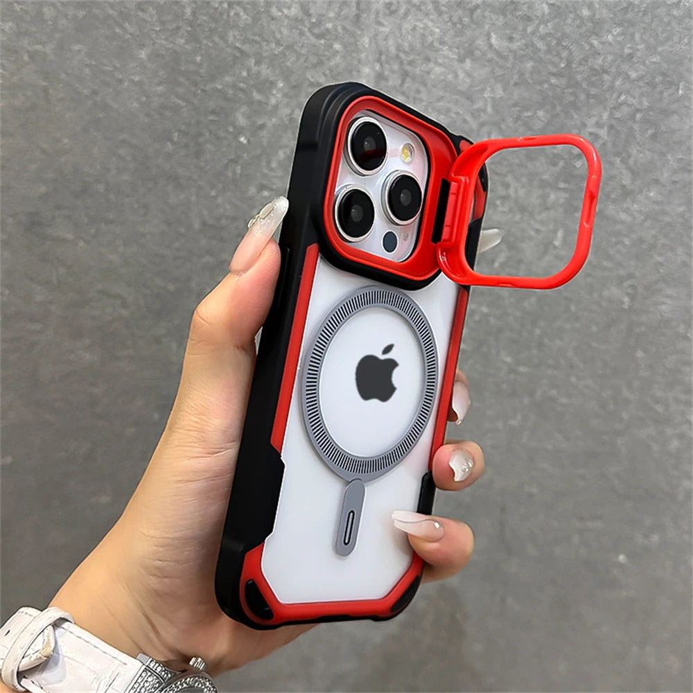 Shockproof Armor Stand Case for iPhone