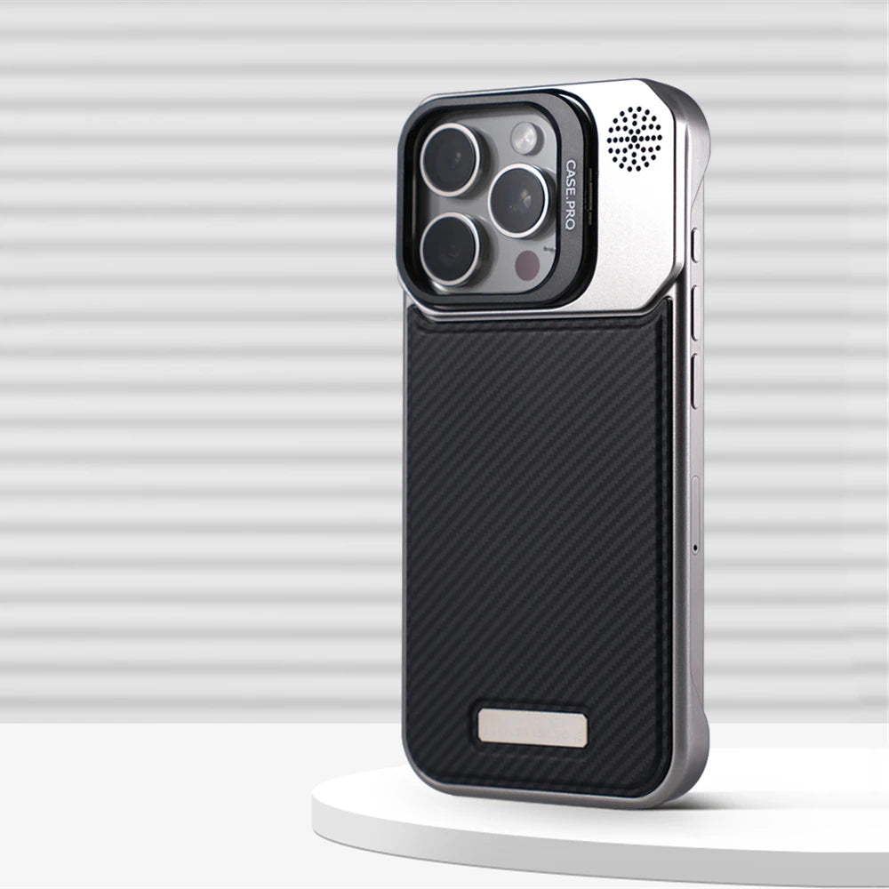 Luxury Frameless Carbon Fiber Case for iPhone