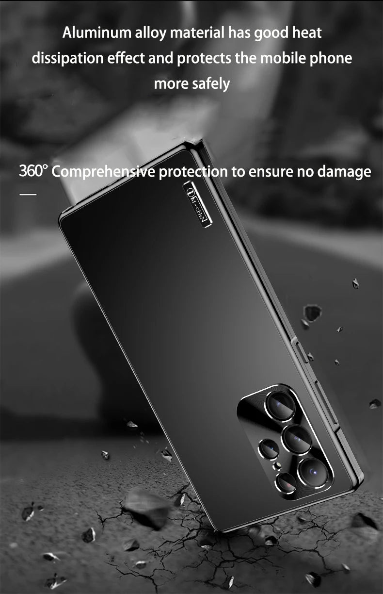 Ultra-Thin Magnetic Metal Case for Samsung Galaxy