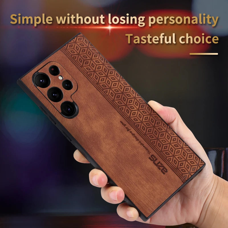 Luxury Leather Business Case for Samsung Galaxy - CaseifyTrend