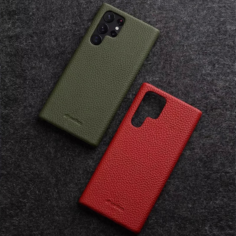 Premium Genuine Leather Case for Samsung Galaxy Ultra