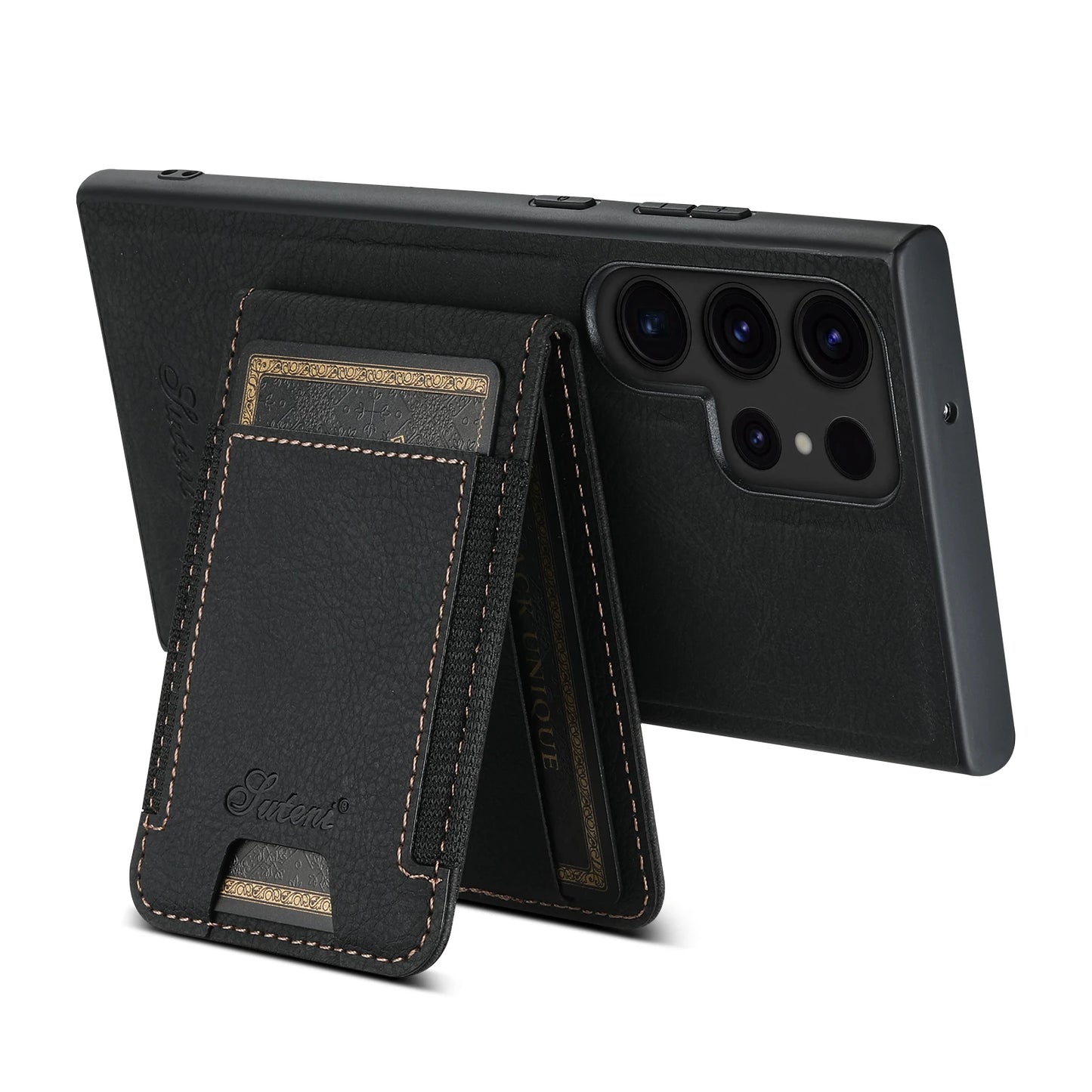 Leather Wallet Phone Case with Card Holder - CaseifyTrend