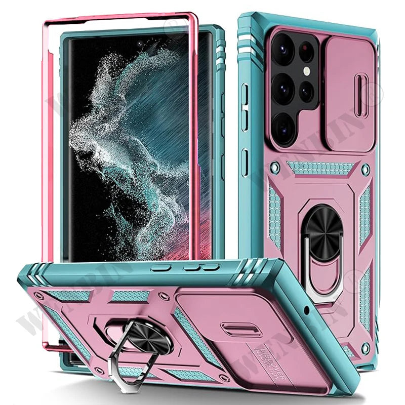 Heavy Duty Kickstand Case for Samsung Galaxy