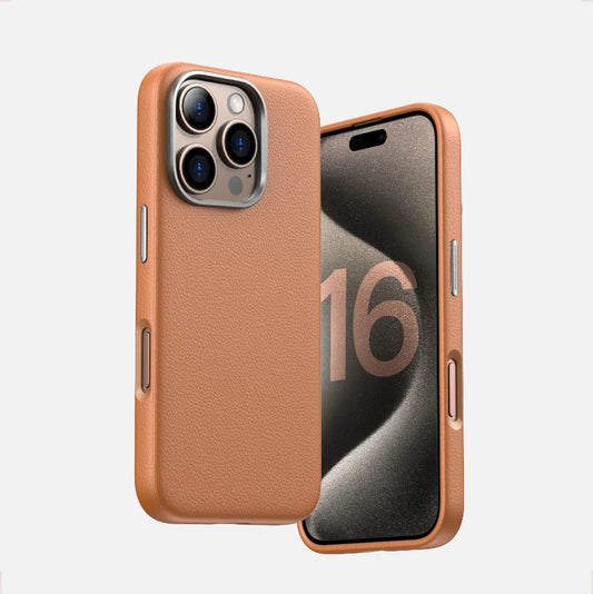 Luxury PU Leather Magnetic Case for iPhone