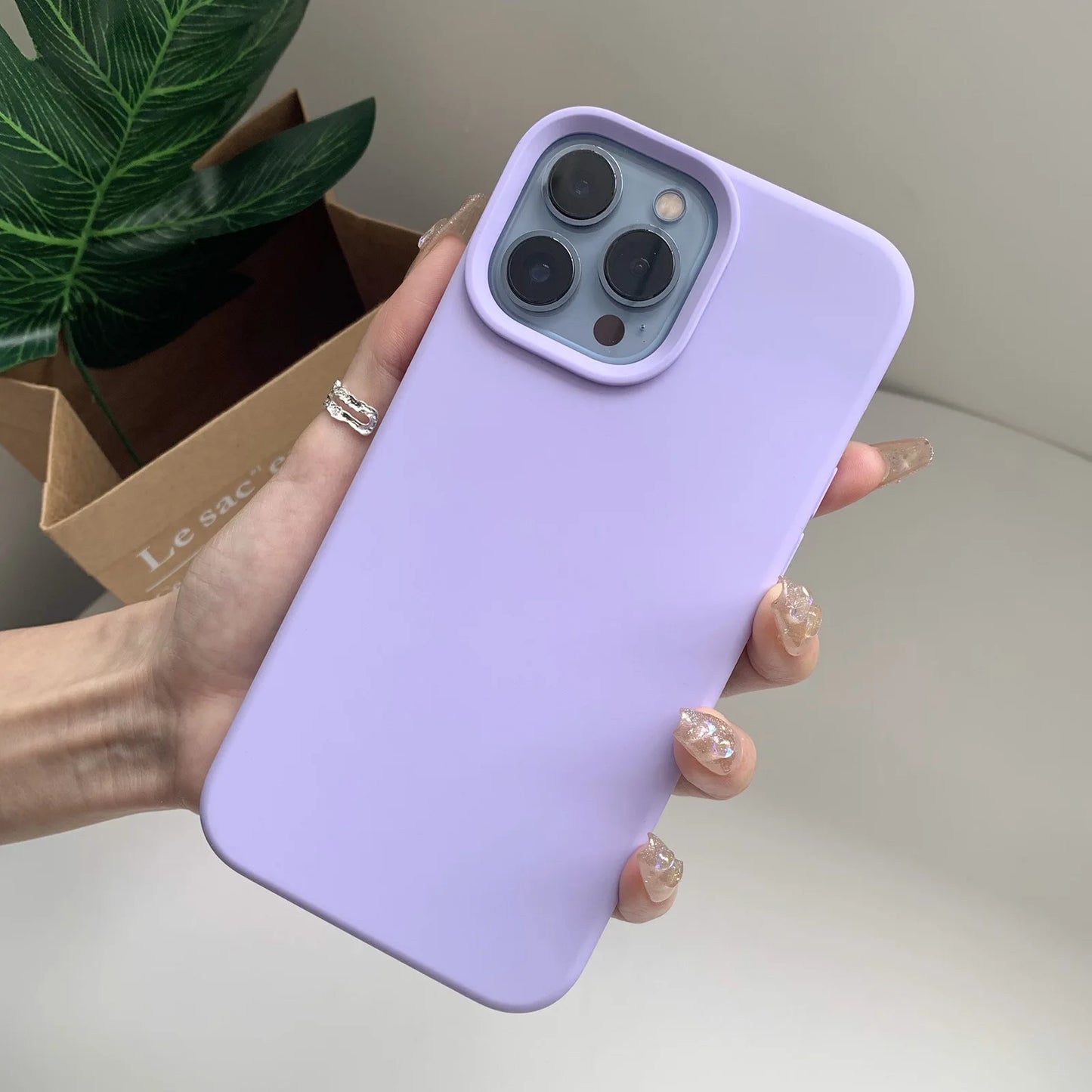 Liquid Silicone Protective Case for iPhone - CaseifyTrend