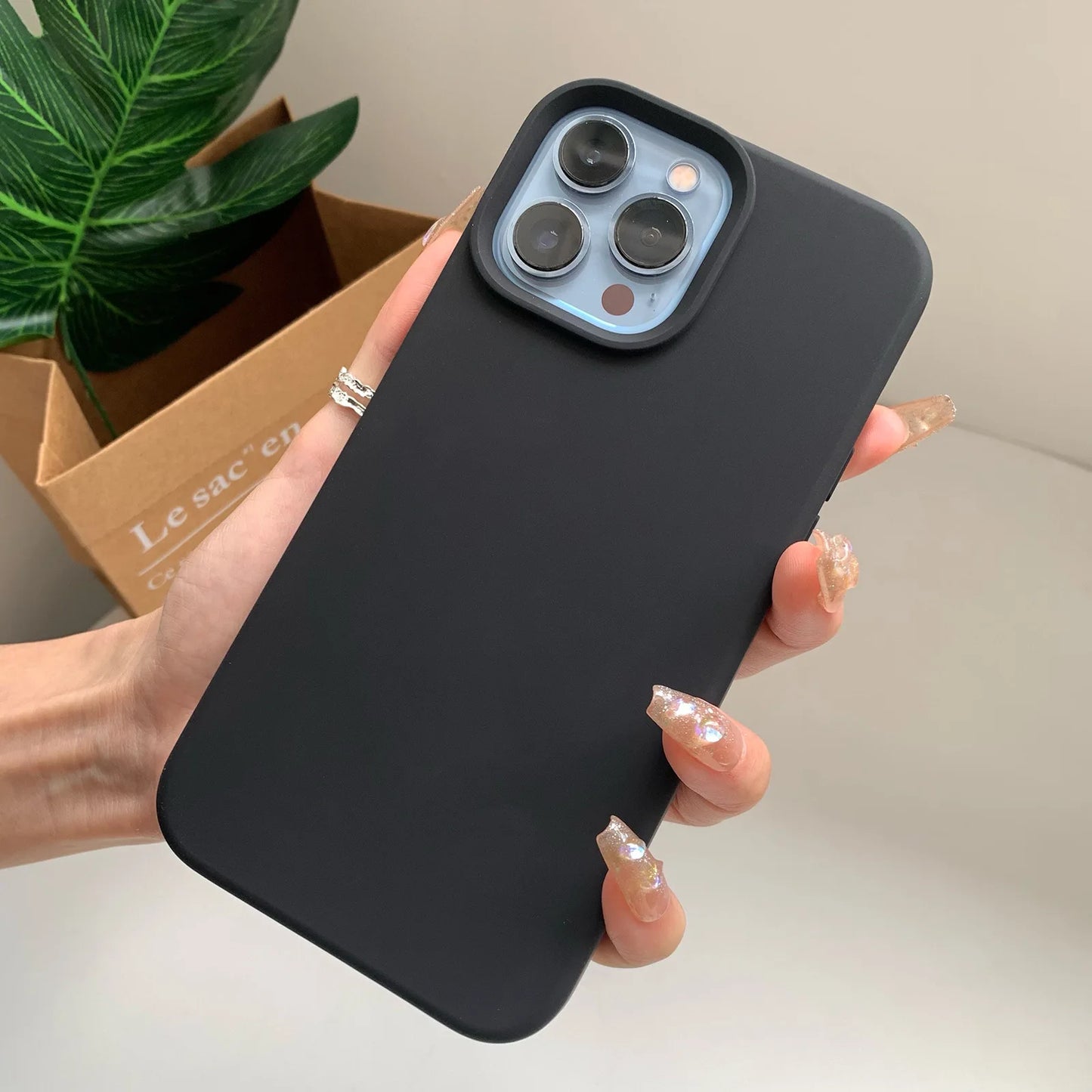 Liquid Silicone Protective Case for iPhone - CaseifyTrend