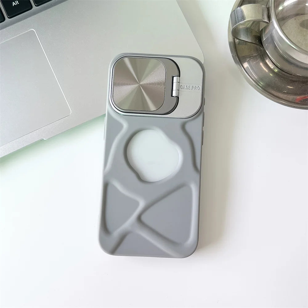 Fashion Logo Hole Magnetic Case for iPhone - CaseifyTrend