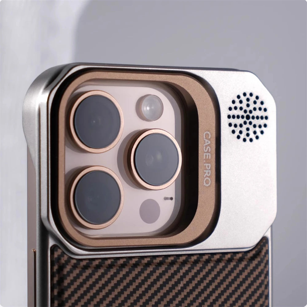 Luxury Frameless Carbon Fiber Case for iPhone