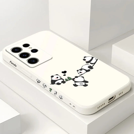 Cute Baby Panda Phone Case for Samsung Galaxy
