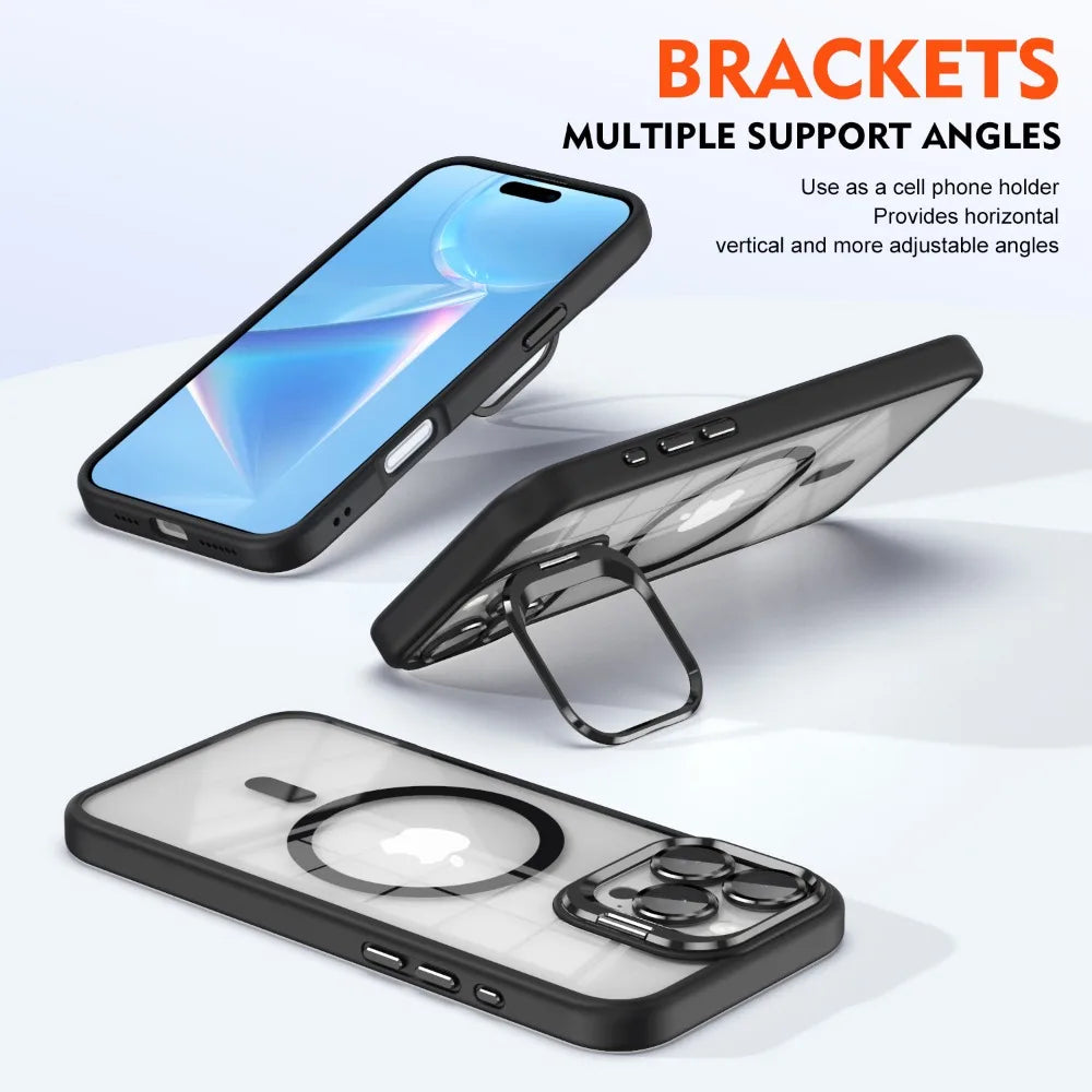 Luxury Magnetic Shockproof Case for iPhone - CaseifyTrend