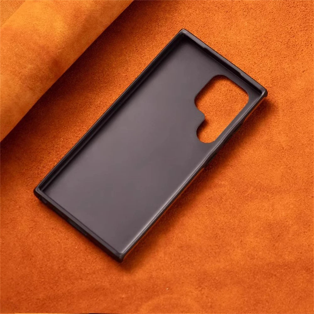 Business Retro Leather Magnetic Case for Samsung Galaxy