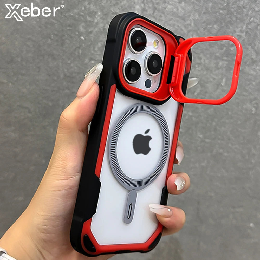 Shockproof Armor Stand Case for iPhone