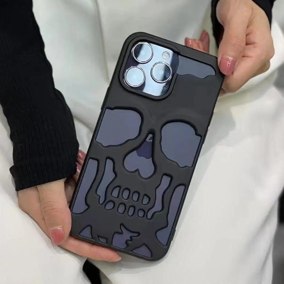 Luxury Skeleton Skull Case for iPhone - CaseifyTrend