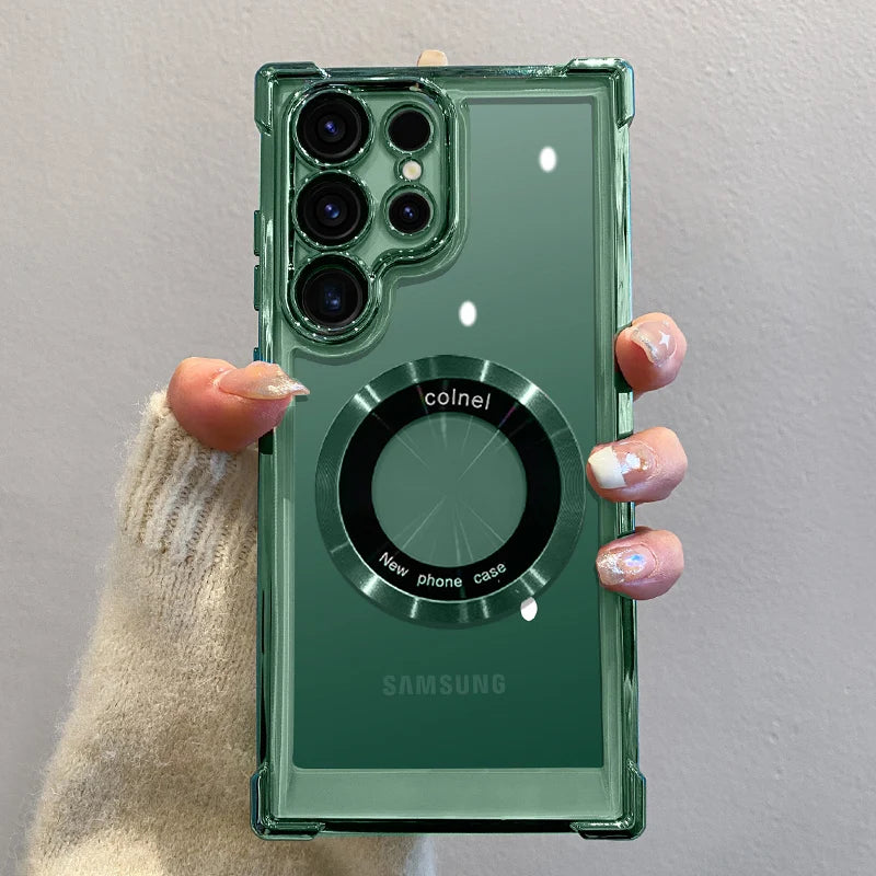 Luxury Plating Magnetic Case for Samsung Galaxy - CaseifyTrend