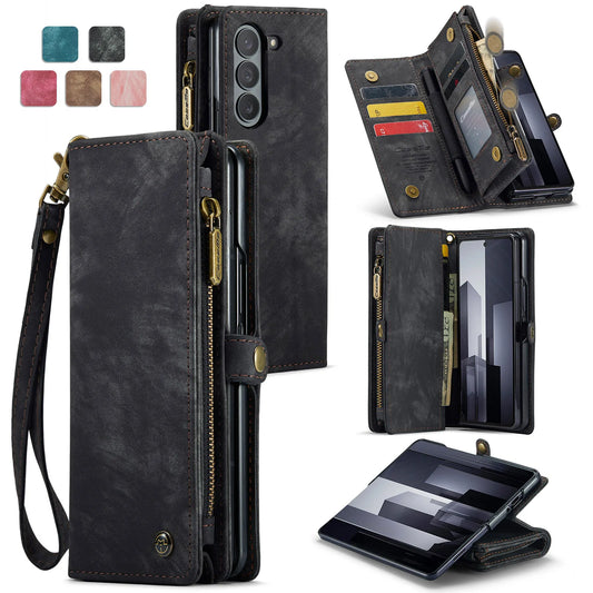 PU Leather Wallet Case with Card Holder for Samsung Z Fold