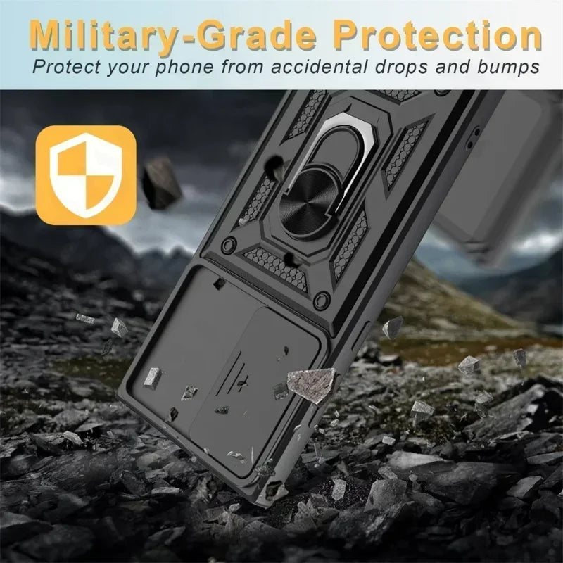 Armor Rotate Ring Stand Case for Samsung Galaxy