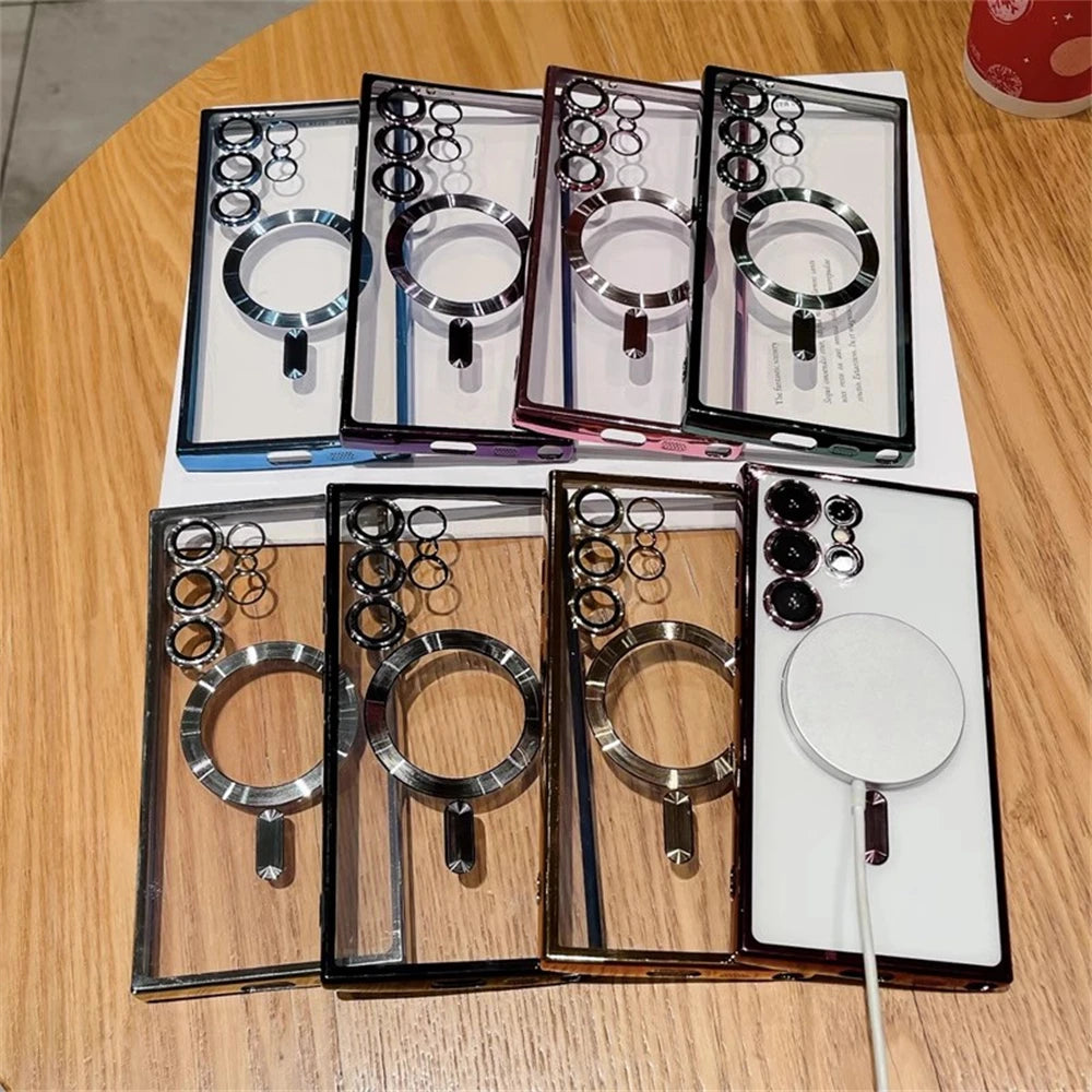 Plating Magnetic Case for Samsung