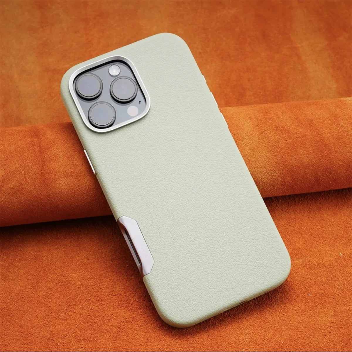 Luxury Leather MagSafe Case for iPhone